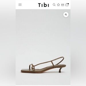 Tibi Weber Sandal Khaki Size 39 - 8.5